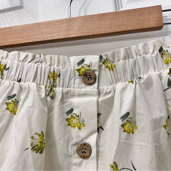Eberjey Nostalgia Garden Nellie Floral Print Mini Skirt Size Large New - Picture 5 of 10